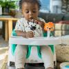 imageBaby Einstein Dine ampamp Discover MultiUse Booster Feeding ampamp Floor Activity Seat with SelfStoring TrayBooster Seat
