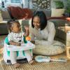 imageBaby Einstein Dine ampamp Discover MultiUse Booster Feeding ampamp Floor Activity Seat with SelfStoring TrayBooster Seat