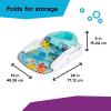 imageBaby Einstein Dine ampamp Discover MultiUse Booster Feeding ampamp Floor Activity Seat with SelfStoring TrayFloor Seat
