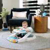 imageBaby Einstein Dine ampamp Discover MultiUse Booster Feeding ampamp Floor Activity Seat with SelfStoring TrayFloor Seat
