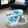 imageBaby Einstein Dine ampamp Discover MultiUse Booster Feeding ampamp Floor Activity Seat with SelfStoring TrayFloor Seat