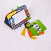 imageBaby Einstein Flip For Art High Contrast Floor Activity Mirror with Take Along Cards Tummy Time Play Newborn