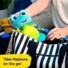 imageBaby Einstein Ocean Explorers Neptunes Sensory Sidekick Activity Plush Toy for Ages 0 Months and UpNeptune Sensory Sidekick