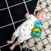 imageBaby Einstein Ocean Explorers Neptunes Sensory Sidekick Activity Plush Toy for Ages 0 Months and UpNeptune Sensory Sidekick