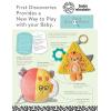 imageMary Meyer Baby Einstein First Discoveries Chime Ball Soft Toy 6Inches Cal CaterpillarCal Caterpillar