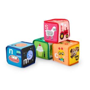 imageBaby Einstein Explore ampamp Discover Soft Blocks Toys Ages 3 months Alpha Stacks