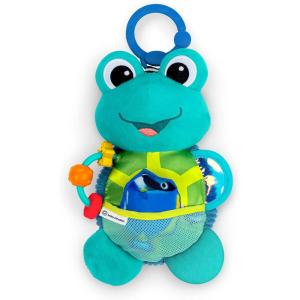 imageBaby Einstein Ocean Explorers Neptunes Sensory Sidekick Activity Plush Toy for Ages 0 Months and UpNeptune Sensory Sidekick