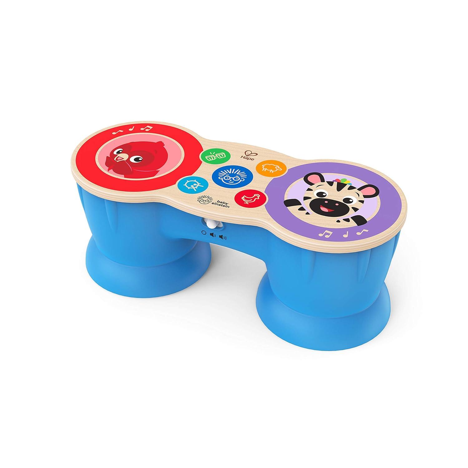 imageBaby Einstein Magic Touch Wooden Drum Musical Toy Ages 6 months PlusBongo Drums