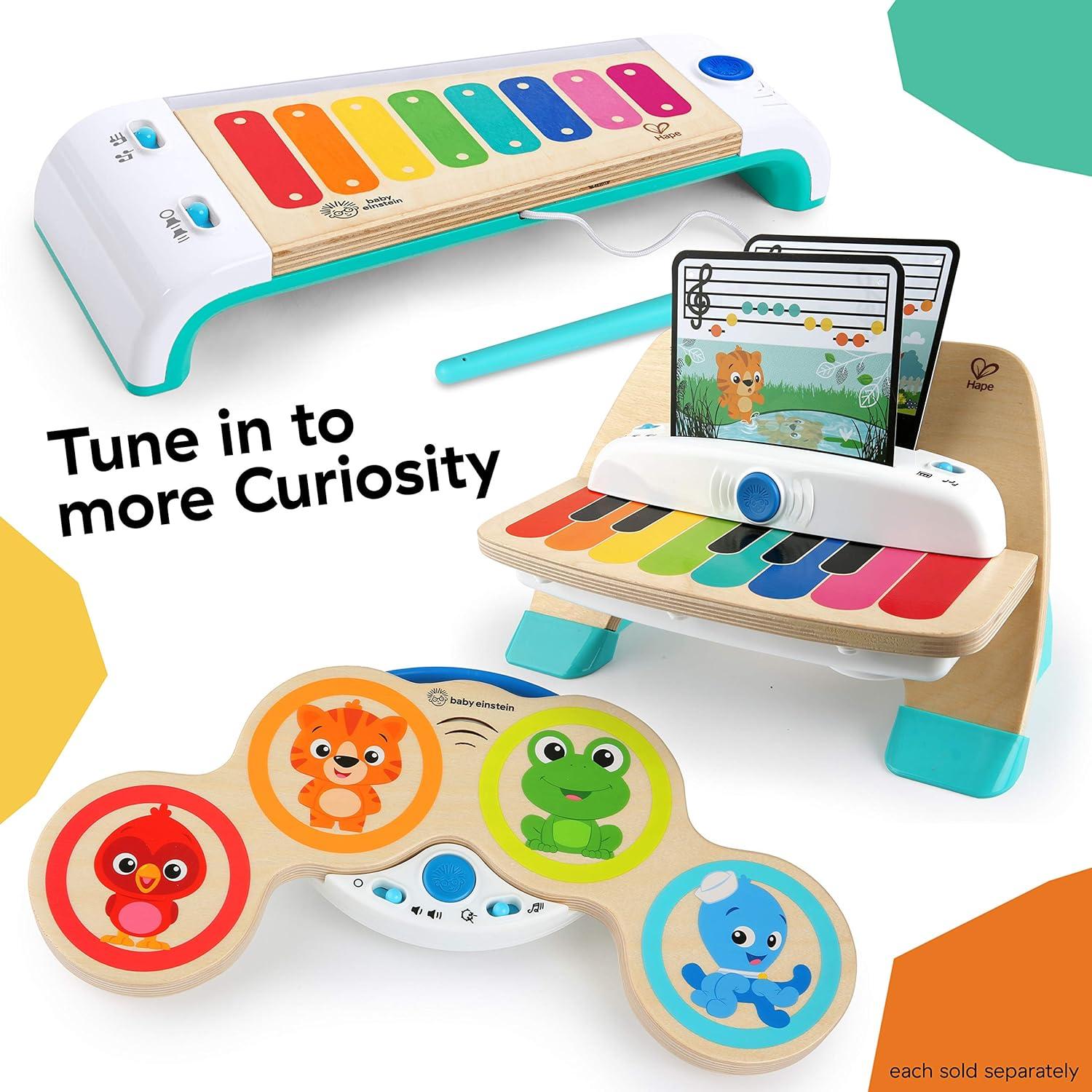 imageBaby Einstein Magic Touch Wooden Drum Musical Toy Ages 6 months PlusPiano