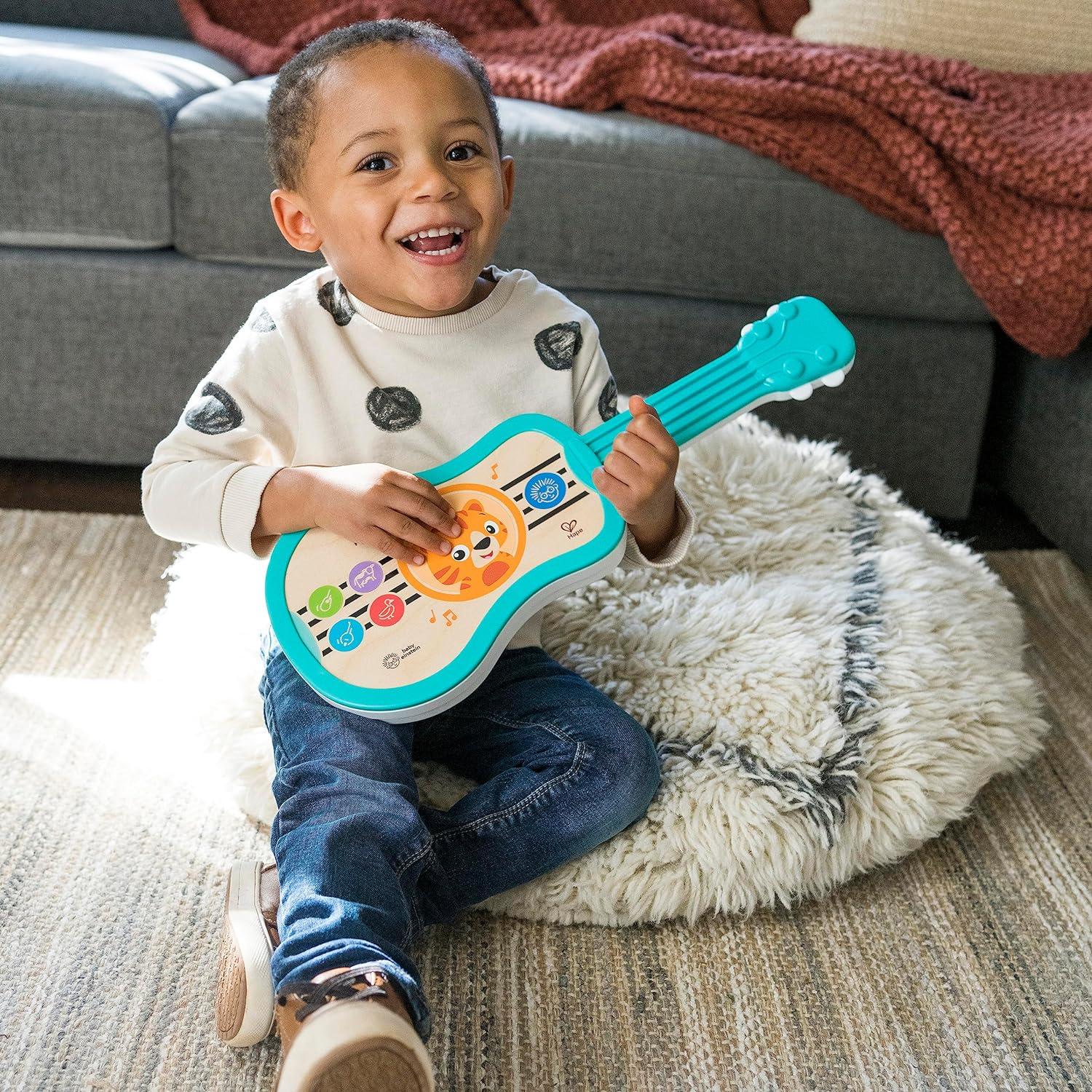 imageBaby Einstein Magic Touch Wooden Drum Musical Toy Ages 6 months PlusUkulele