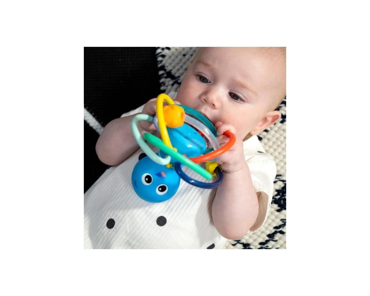 imageBaby Einstein Ocean Explorers Opuss Shake ampamp Soothe Teether Toy ampamp Rattle Ages 0 Months and Up