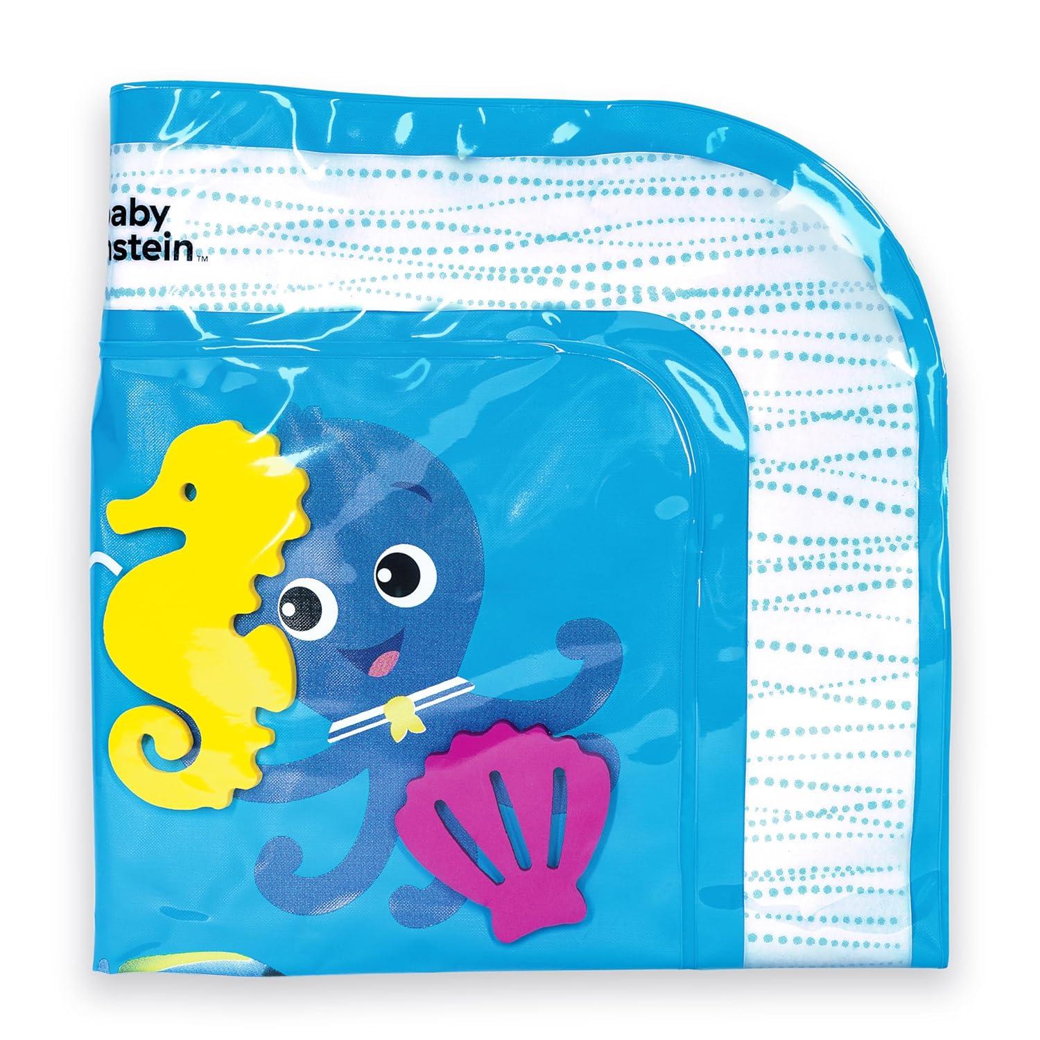 imageBaby Einstein Ocean Explorers Sensory Splash Water Mat for Tummy Time or Seated Play Ages 036 MonthsOctopus