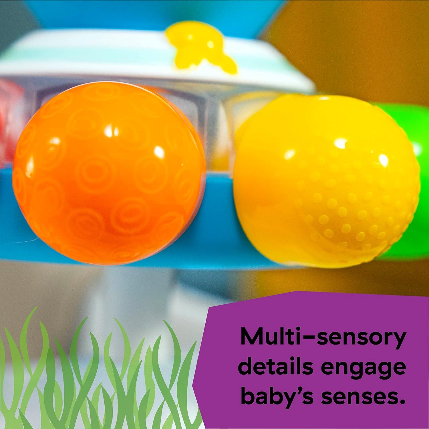 imageBaby Einstein Sticky Spinner BPAfree High Chair Activity Toy Ages 3 MonthsSpin  Sea Activity Toy