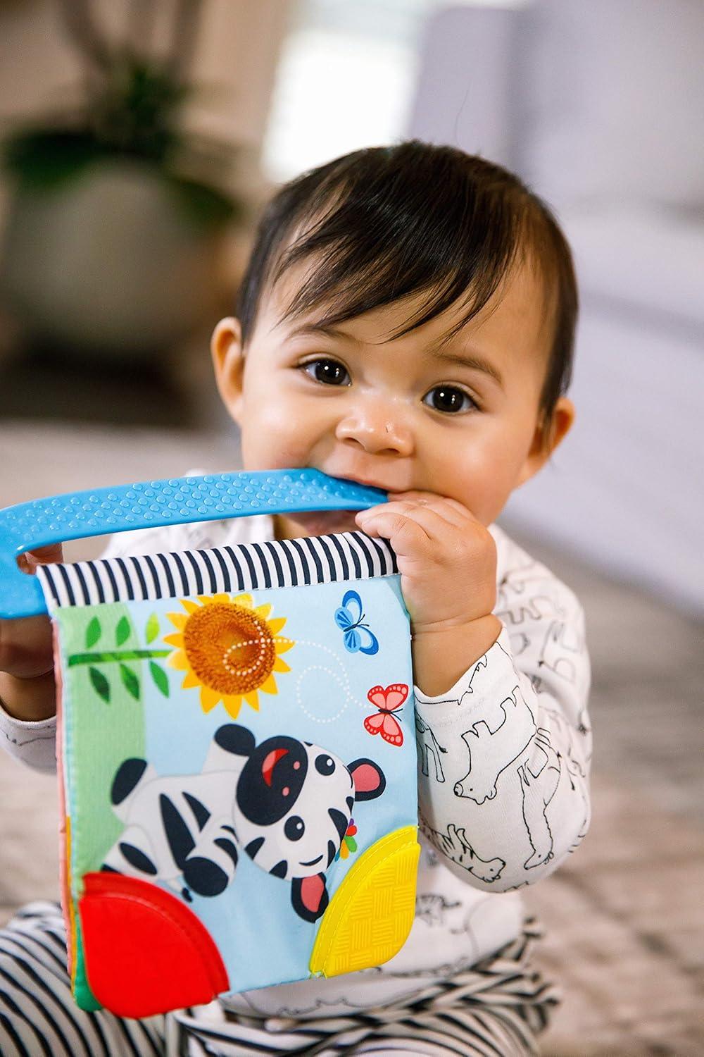 imageBaby Einstein Teetherpillar Rattle and Chill Teething Toy Ages 3 months Teether Book