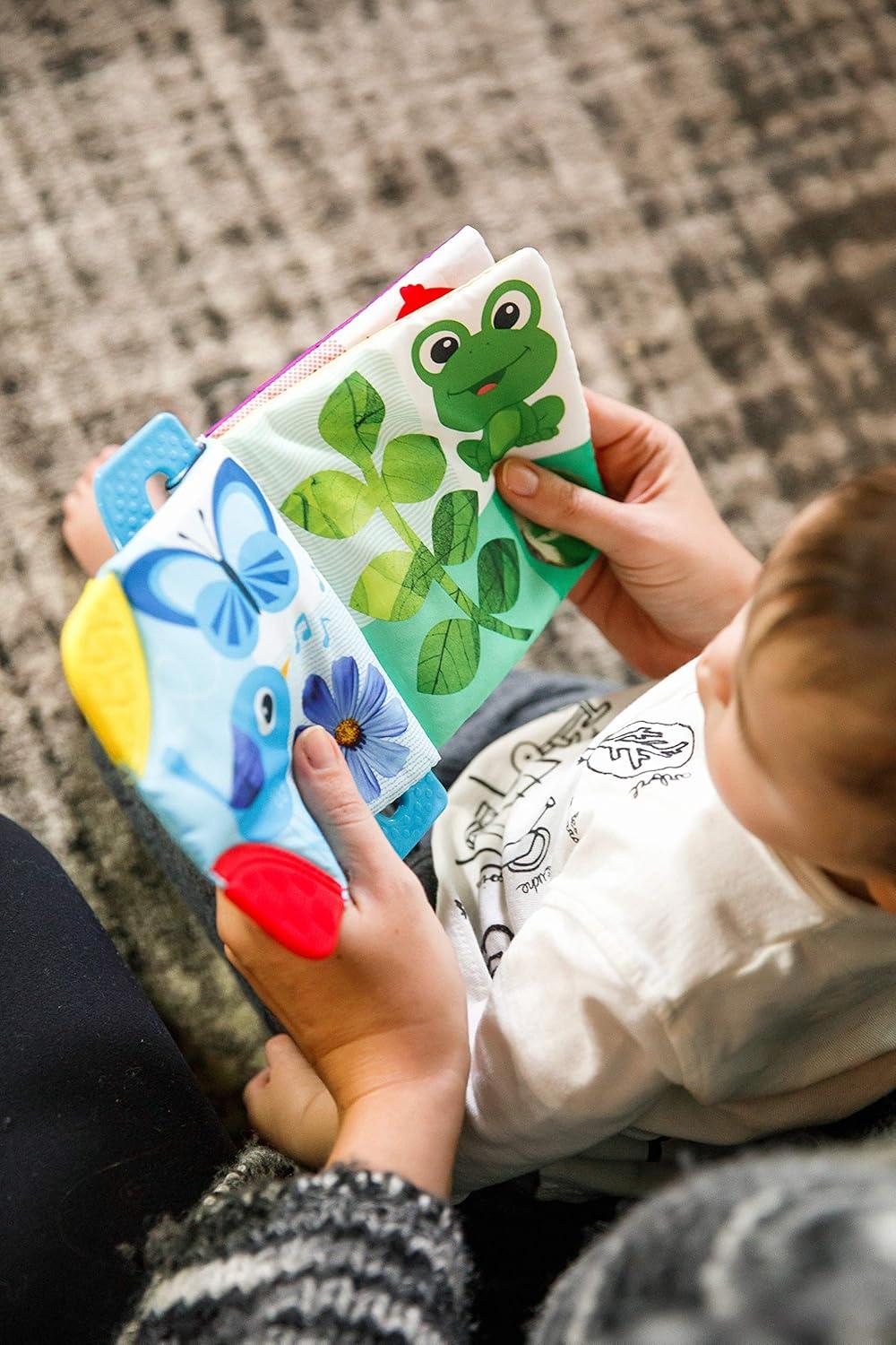 imageBaby Einstein Teetherpillar Rattle and Chill Teething Toy Ages 3 months Teether Book