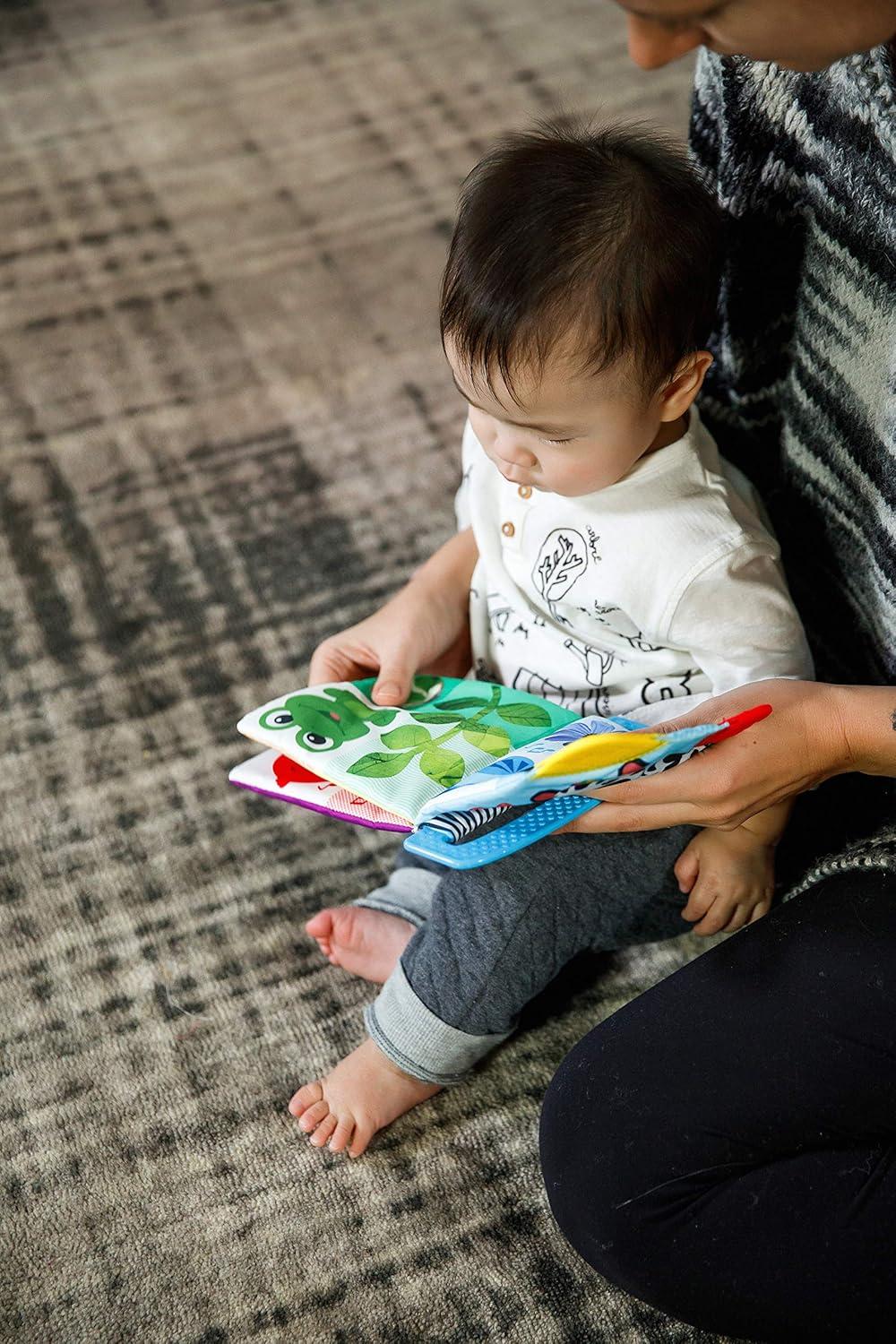 imageBaby Einstein Teetherpillar Rattle and Chill Teething Toy Ages 3 months Teether Book