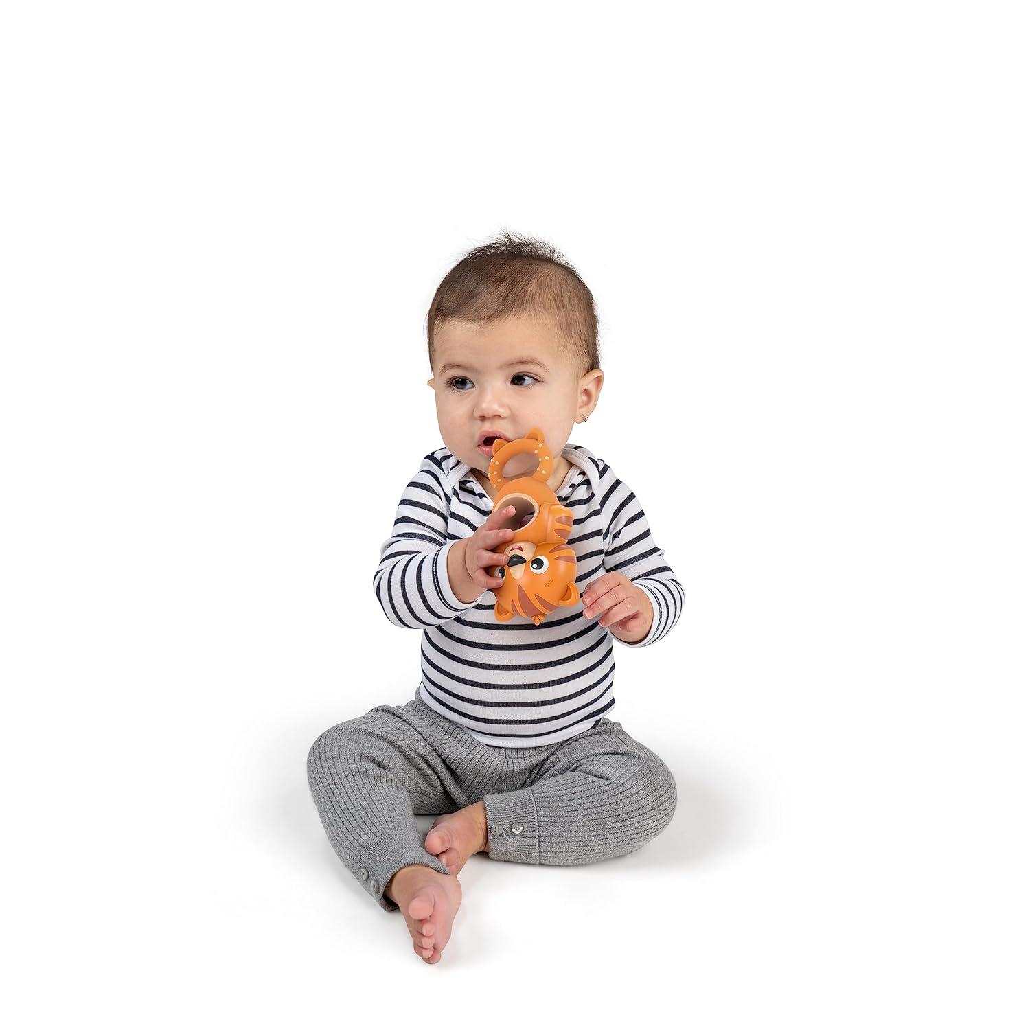imageBaby Einstein Teetherpillar Rattle and Chill Teething Toy Ages 3 months Tinker Teethe  Wobble Teether