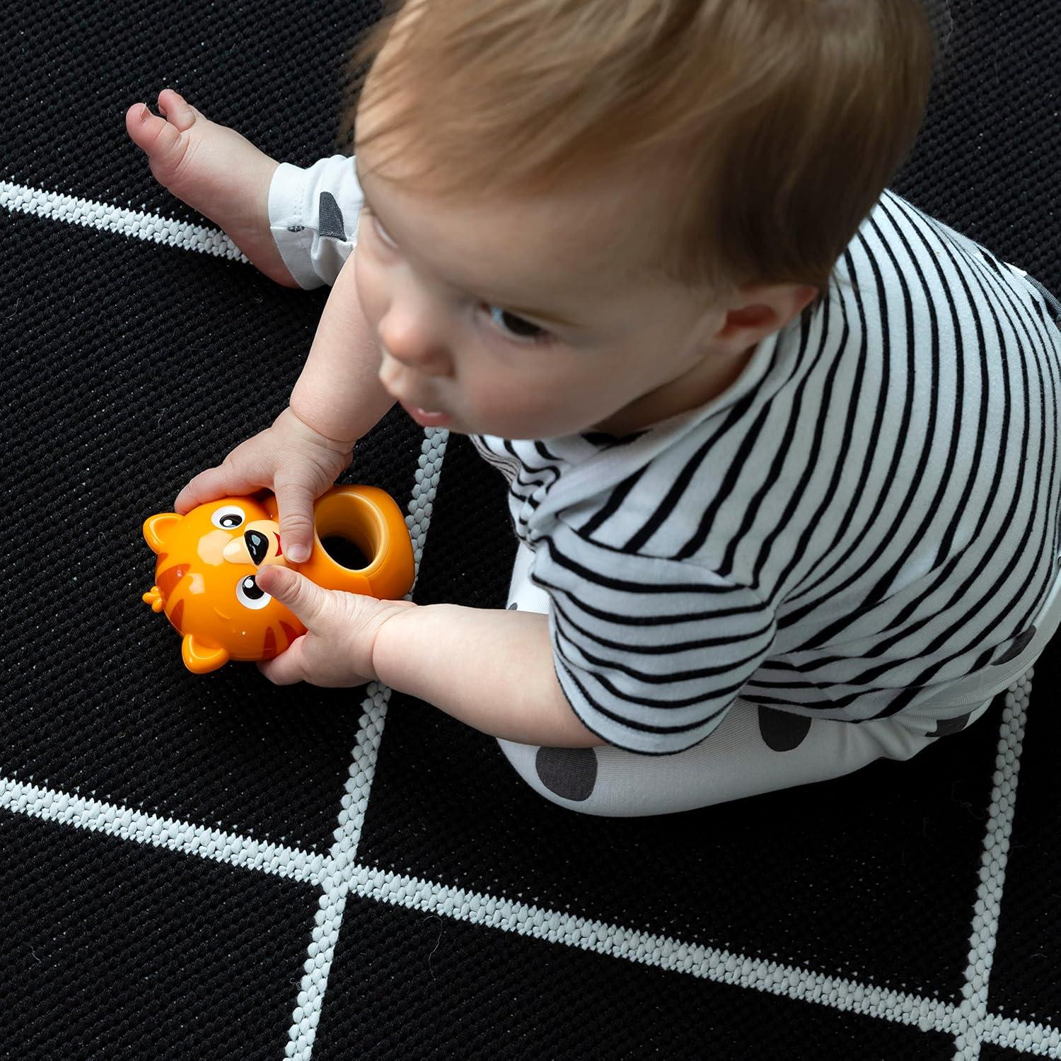 imageBaby Einstein Teetherpillar Rattle and Chill Teething Toy Ages 3 months Tinker Teethe  Wobble Teether