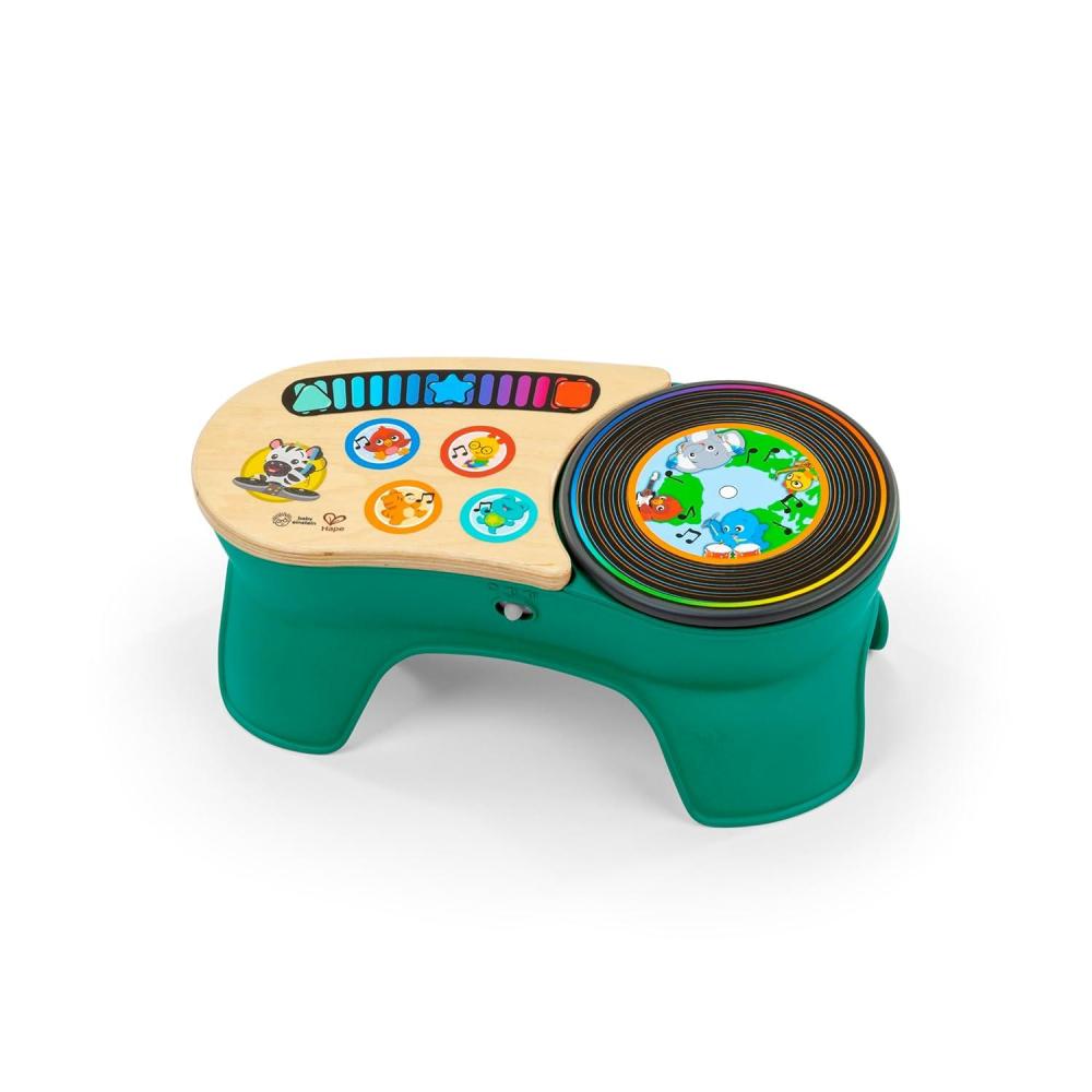 imageBaby Einstein Magic Touch Wooden Drum Musical Toy Ages 6 months PlusDj Turntable