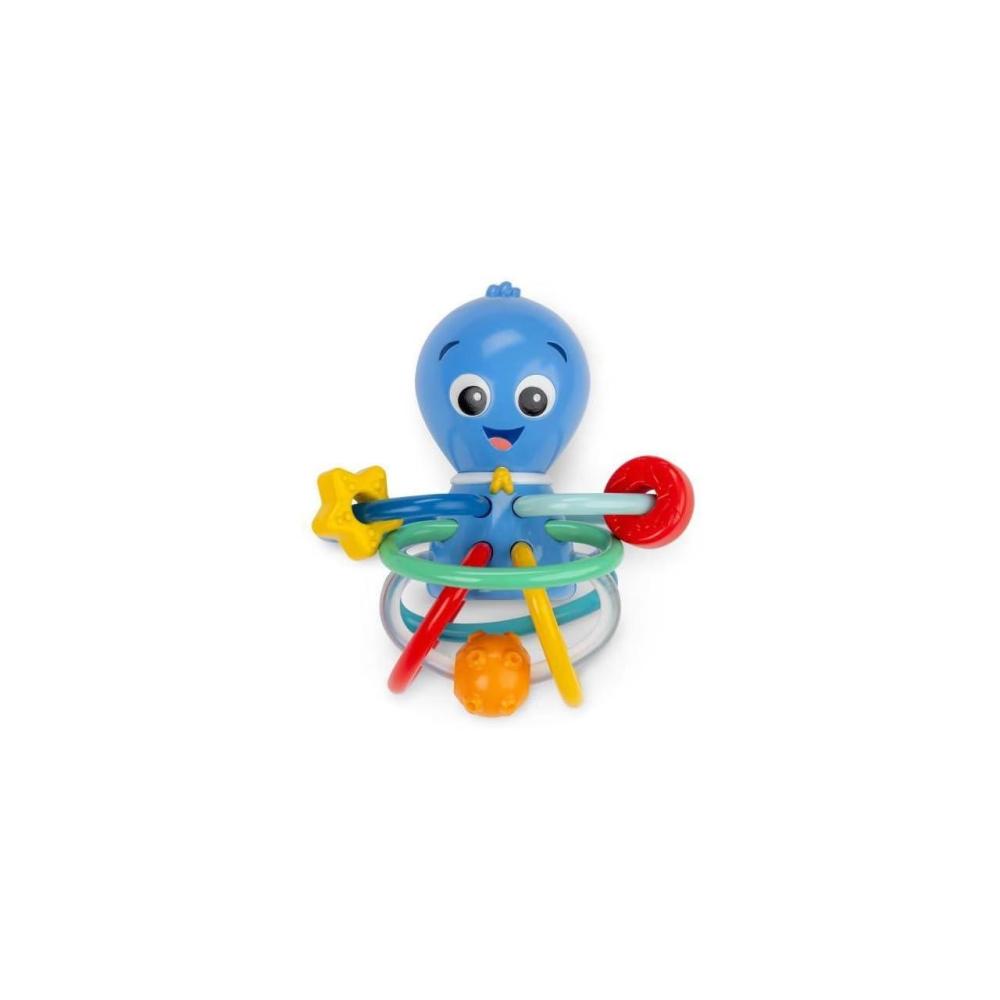 imageBaby Einstein Ocean Explorers Opuss Shake ampamp Soothe Teether Toy ampamp Rattle Ages 0 Months and Up
