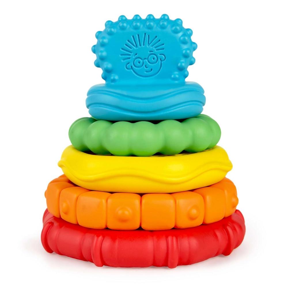 imageBaby Einstein Teetherpillar Rattle and Chill Teething Toy Ages 3 months Stack  Teethe