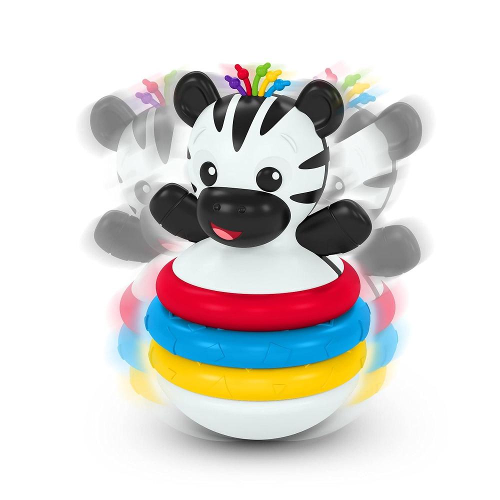 imageBaby Einstein Teetherpillar Rattle and Chill Teething Toy Ages 3 months Zen Stack  Wobble Teether