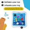 imageBaby Einstein Ocean Explorers Sensory Splash Water Mat for Tummy Time or Seated Play Ages 036 MonthsOctopus