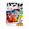 imageBaby Einstein Shake Rattle ampamp Soothe TakeAlong Textured Teether Toy  Bpa Free Ages Newborn   Multi