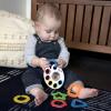 imageBaby Einstein Shake Rattle ampamp Soothe TakeAlong Textured Teether Toy  Bpa Free Ages Newborn   Multi