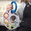 imageBaby Einstein Shake Rattle ampamp Soothe TakeAlong Textured Teether Toy  Bpa Free Ages Newborn   Multi
