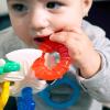 imageBaby Einstein Teetherpillar Rattle and Chill Teething Toy Ages 3 months Sea of Sensory Teether