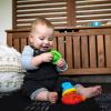 imageBaby Einstein Teetherpillar Rattle and Chill Teething Toy Ages 3 months Stack  Teethe