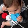 imageBaby Einstein Teetherpillar Rattle and Chill Teething Toy Ages 3 months Zen Stack  Wobble Teether
