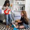 imageBaby Einstein Together in Tune Piano ampamp Guitar Bundle Safe Wireless Wooden Musical Toddler Toys Magic Touch 6 MonthsConnected Guitar  Piano Gift Set