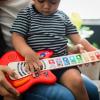 imageBaby Einstein Together in Tune Piano ampamp Guitar Bundle Safe Wireless Wooden Musical Toddler Toys Magic Touch 6 MonthsConnected Guitar