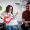 imageBaby Einstein Together in Tune Piano ampamp Guitar Bundle Safe Wireless Wooden Musical Toddler Toys Magic Touch 6 MonthsConnected Guitar