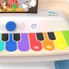 imageBaby Einstein Together in Tune Piano ampamp Guitar Bundle Safe Wireless Wooden Musical Toddler Toys Magic Touch 6 MonthsConnected Piano