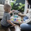 imageBaby Einstein Together in Tune Piano ampamp Guitar Bundle Safe Wireless Wooden Musical Toddler Toys Magic Touch 6 MonthsConnected Piano