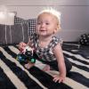 imageBaby Einstein Cal Bendy Ball Rattle Toy Ages 3 months Zen the Zebra