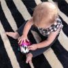 imageBaby Einstein Cal Bendy Ball Rattle Toy Ages 3 months Zen the Zebra