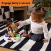 imageBaby Einstein Discover ampamp Play Piano Musical Baby Toy Learn About Instruments Numbers and Animals in 3 Languages Age 3 months and upDrum  Learn