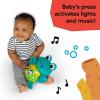 imageBaby Einstein Discover ampamp Play Piano Musical Baby Toy Learn About Instruments Numbers and Animals in 3 Languages Age 3 months and upNeptune Cuddly Composer