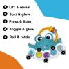 imageBaby Einstein Ocean Explorers Neptunes Busy Bubbles Sensory Activity Toy with Interactive Lights and Music Ages 3 Months
