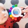 imageBaby Einstein Outstanding Opus The Octopus Sensory Rattle ampamp Teether MultiUse Toy BPA Free ampamp Chillable 3 Months ampamp up Multicolored