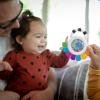 imageBaby Einstein Outstanding Opus The Octopus Sensory Rattle ampamp Teether MultiUse Toy BPA Free ampamp Chillable 3 Months ampamp up Multicolored