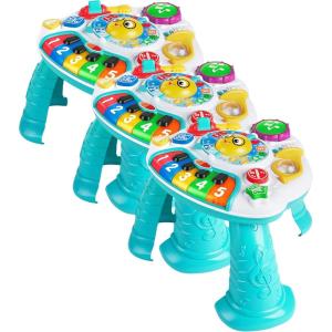 imageBaby Einstein Discovering Music Activity Table Includes Piano Guitar ampamp Drum Ages 6 months 1 Count Pack of 3