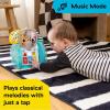 imageBaby Einstein Chase ampamp Tap Earl Crawling Baby Toy with Mirror and Music Ages 6 Months and UpChase  Tap Earl