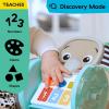 imageBaby Einstein Chase ampamp Tap Earl Crawling Baby Toy with Mirror and Music Ages 6 Months and UpChase  Tap Earl