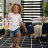 imageBaby Einstein Chase ampamp Tap Earl Crawling Baby Toy with Mirror and Music Ages 6 Months and UpColor Palette Light Up Toy