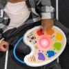 imageBaby Einstein Chase ampamp Tap Earl Crawling Baby Toy with Mirror and Music Ages 6 Months and UpColor Palette Light Up Toy